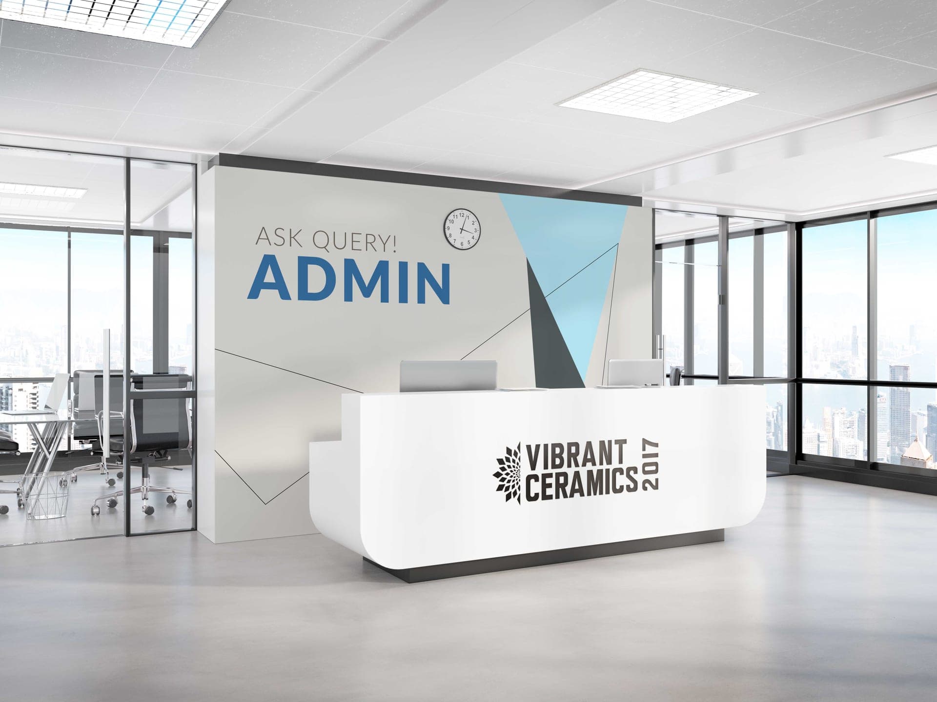 Admin desk environment