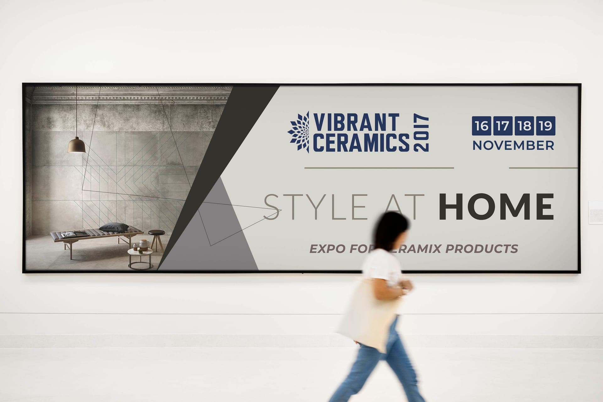Ceramix large-format hoarding system