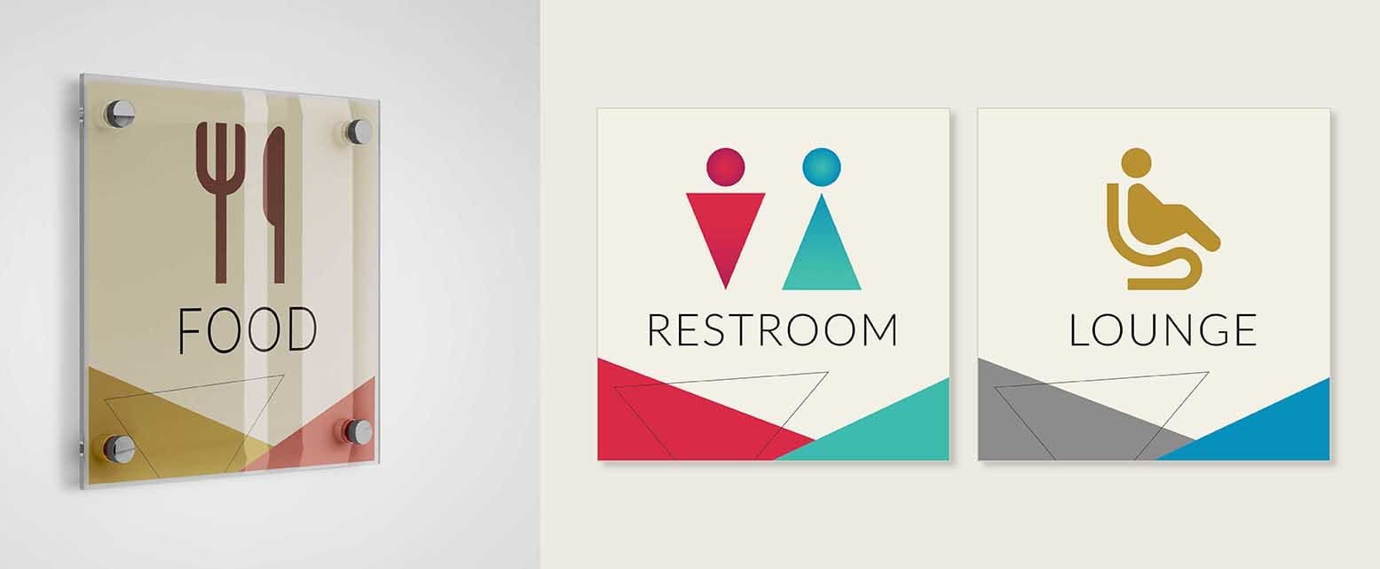 Wayfinding signage